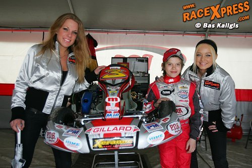 Max Koebolt; the winner takes it all, including the RaceXpress babes